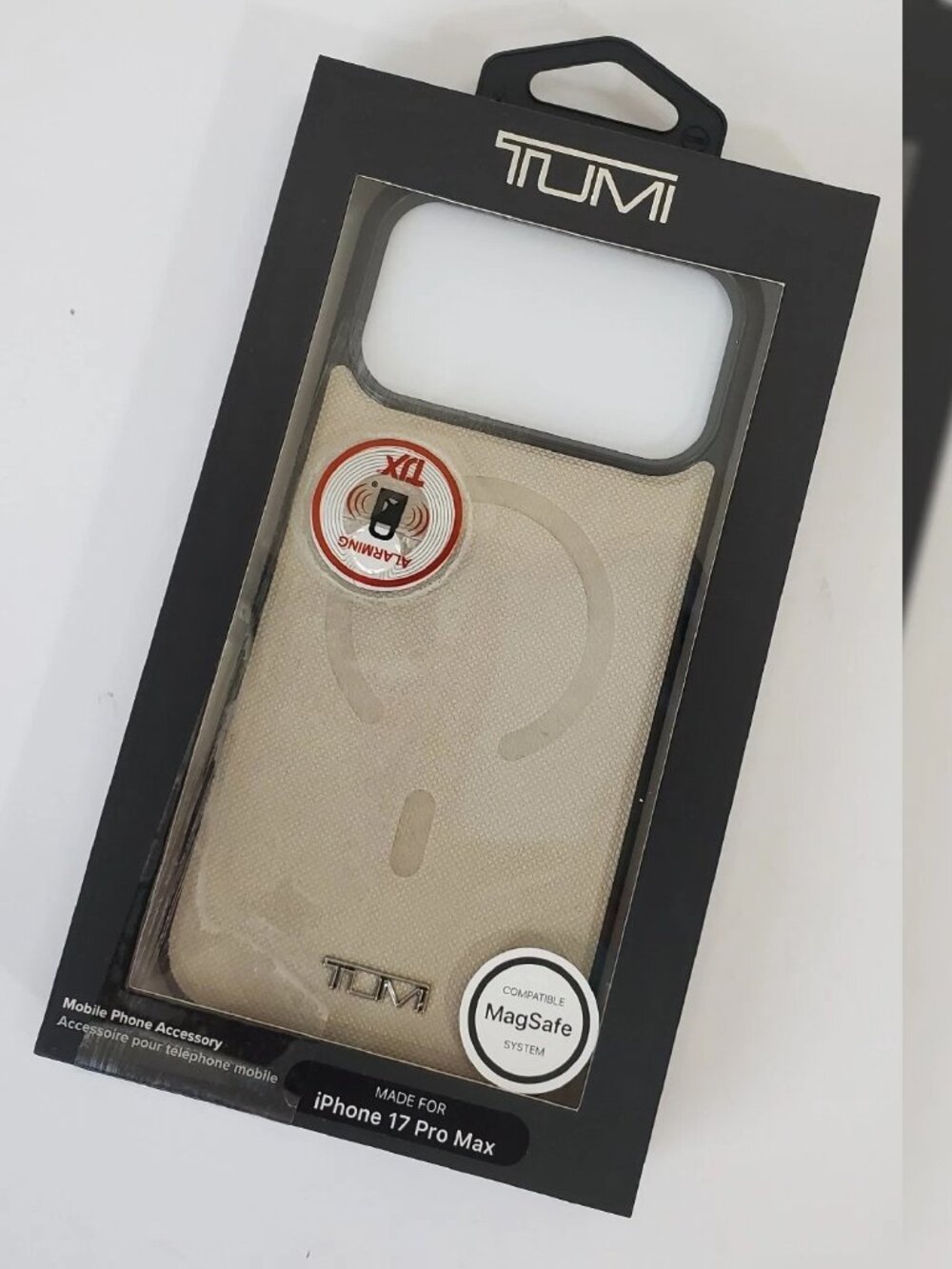 2026 TUMI MADE FOR iPHONE 17 PRO MAX MESH CASE COMPATIBLE MAG SAFE SYSTEM